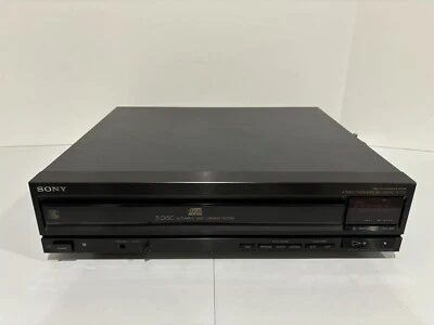 Sony 5 CD Compact Disc Carousel Changer CD Player Model CDP-C500 - No Remote - Image 1 of 4