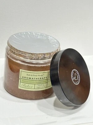 Bath & Body Works Aromatherapy EUCALYPTUS SPEARMINT Soothing Sugar Scrub *RARE* - Image 1 of 4
