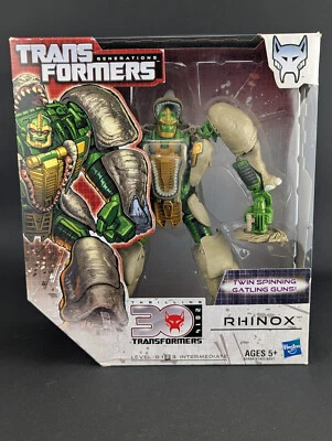 Transformers Generations Thrilling 30 Rhinox completo en caja Hasbro Beast Wars Foto 1 de 4