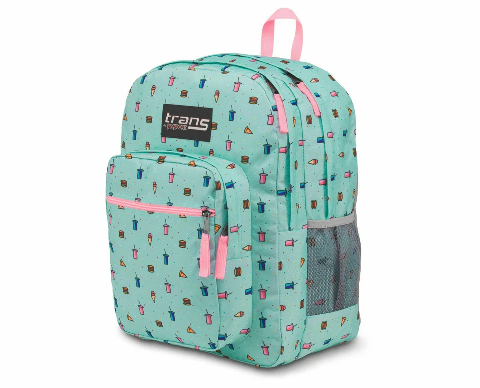 Mochilas para portátil TRANS by JanSport 17" gris/rosa abierto o SuperMax Munchies Foto 1 de 1