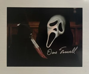 Dane Farwell original handsigniert 8x10 Autogramm Scream - Bild 1 von 2
