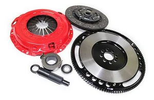 ULTIMATE STAGE 1 CLUTCH KIT+CHROMOLY FLYWHEEL HONDA PRELUDE/ACCORD 2.2L 2.3L.. - Picture 1 of 2