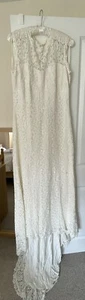 Phase Eight Mariette Ivory Lace Wedding Dress Size 16 - Picture 1 of 8