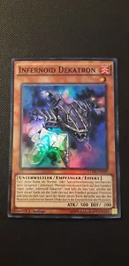 Yu-Gi-Oh! Infernoid Dekatron, CORE-DE039, Super Rare, 1. Auflage, Deutsch, NM - Bild 1 von 5