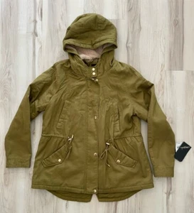 ✅NEW COLLECTIONB Womens Brown Hooded Winter Jacket Coat XL Anorak Jacket - Picture 1 of 4