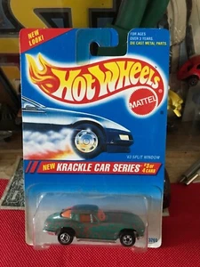 Hot Wheels 63 Split Window Krackle Car Series 3 of 4 13269 #282 1994 B555 - Picture 1 of 8