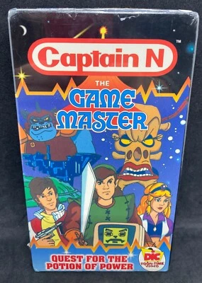 Nintendo VHS Rare 1989 Kapitän N Game Master Quest für Potion USA Neu Sealed - Bild 1 von 4