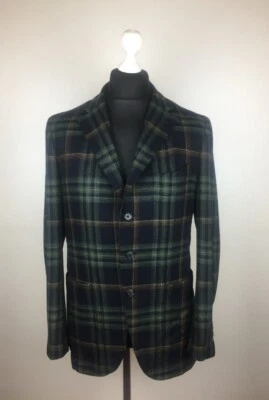 ISAIA Napoli Oger Men's Blazer Jacket 95% Lana 5% Cashmere Size 52 - Image 1 of 4