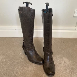 BELSTAFF; BOTAS TRAILMASTER 1955; TALLA 38; MARRÓN CASTAÑO; TACÓN; CUERO - Imagen 1 de 12