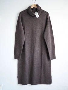 Lemaire Lambswool Turtleneck Size Small Uniqlo Belted Dress Sweater - Picture 1 of 8