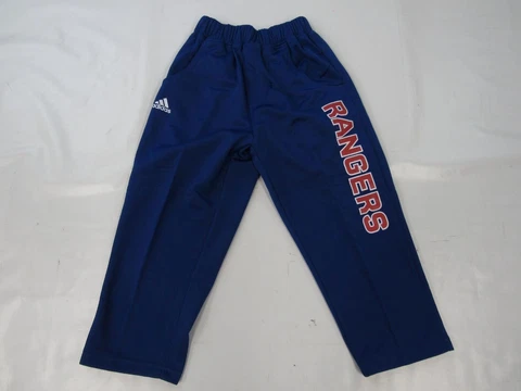 New-Mended Texas Rangers Toddlers Size 4T Blue Adidas Pants Cover