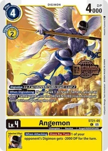 Angemon Release Foil - ST21-05 NM - Digimon TCG - Picture 1 of 1