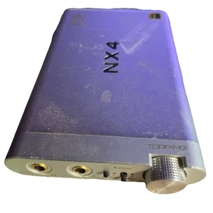 Topping NX4 DSD DAC/Amp - Silver Couple Scratches But Really In Great Shape. - Picture 1 of 6