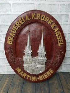 Brauerei A. Kropf Kassel Martini-Biere Martini Brauerei Werbeschild Bier 18" - Bild 1 von 6