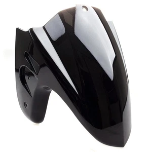 Front Mudguard Black for ZN125T-8F Mud Flap Painted Plastic Bolt-on MGF299 FRONT - Picture 1 of 2
