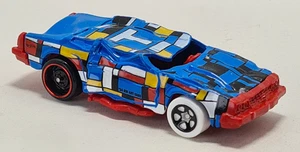 Hot Wheels 2019 Blue/Red Base Speed Bump 1.64 GRH87 Malaysia Loose - Picture 1 of 14