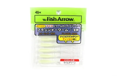 Fish Arrow Soft K�der Flasher Worm 1 Zoll 6 St�ck per pack #08 (0448) - Bild 1 von 4