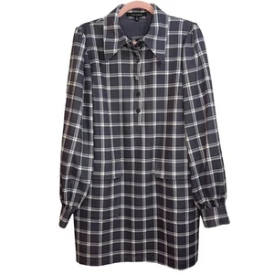 Toccin A Line Blouson Mini Shirtdress Sz Medium - Picture 1 of 14