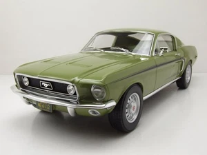 Ford Mustang Fastback GT 1968 Verde Claro Metalizado Coche De Modelo 1:12 Norev - Imagen 1 de 9