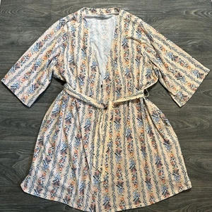 Accappatoio Vera Bradley Maglia 2XL Stampa Floreale Cotone Spandex Maglia Leggera - Foto 1 di 10
