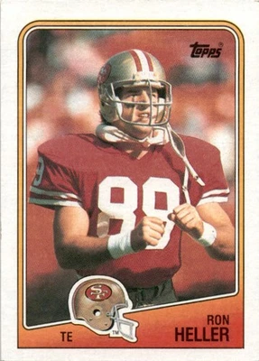 1988 Topps Ron Heller #45 San Francisco 49ers - Image 1 of 2