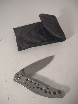 Kershaw Vapor 1640ST Frame Lock Combo Edge Folding Pocket Knife W/Case 2116 - Image 1 of 4