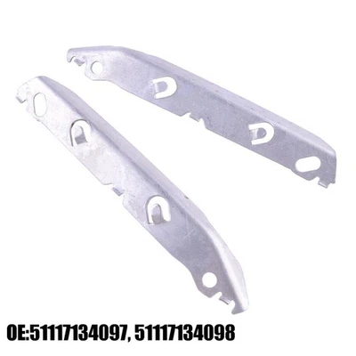 Abdeckung Stoßstangenstütze 1 Paar 51117134098 Einsatzkotflügel Metall - Image 1 of 4
