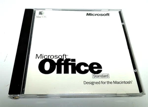 Vintage Microsoft Office Standard für Mac V 4.2.1 CD-ROM mit CD Key 1983-1995 mit KEY - Bild 1 von 5