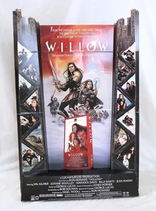 De colección 1988 WILLOW Tamaño Completo 3D VHS Video Tienda Promocional Lanzamiento Exhibición - Imagen 1 de 8
