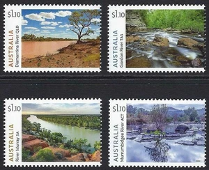 2022 Australia SG#        Australian Rivers set of 4 mint MUH MNH - Bild 1 von 1