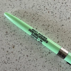 Don Melichars Drive In Lincoln Nebraska Vintage Ballpoint Pen #19864 - Picture 1 of 5