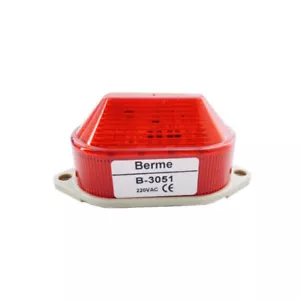 Alarmanlage Blitzlicht Sirene Alarmsirene Alarm LED Alarm Signalgeber 220v - Bild 1 von 1
