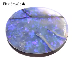 60,4 carat Riesen Solid DARK PICTURE OPAL Blau-Lila Video FLASHFIRE-OPAL - Bild 1 von 7