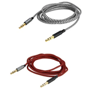 Cable de audio de nailon para auriculares Philips SHP9500 SHP9600 SHL5505 SHL5707 SHL5705 - Imagen 1 de 13
