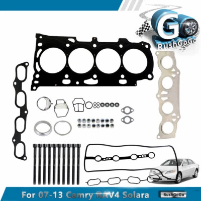 Juego de pernos de junta de cabeza MLS para Camry RAV4 Solara Scion tC xB 2,4 L 2007-2011 2012 Foto 1 de 4
