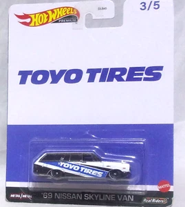 KKar Hot Wheels - Cultura Pop 2024 - Nissan Skyline Van 1969 - Blanco - Imagen 1 de 6