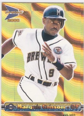 2000 Pacific Prism Holographic Gold #79 Marquis Grissom /480 Free Shipping! - Image 1 of 2