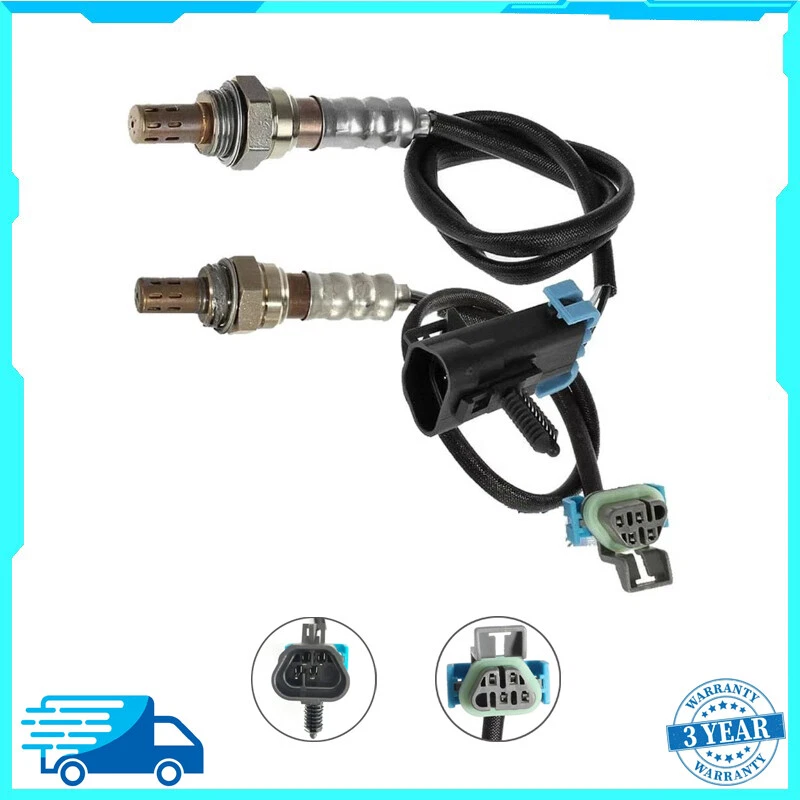 Sensores de oxígeno 2 piezas para Chevrolet Malibu 2019-2010 Pontiac G6 2009 2,4 L 6 velocidades Foto 1 de 4