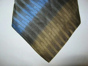 Croft & Barrow SILK Necktie Tie 57 x 4 green blue 14658 - Picture 1 of 4