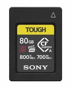 Sony - CEAG80T - CEA-G80T 80GB CFexpress Type A Memory Card - Picture 1 of 1