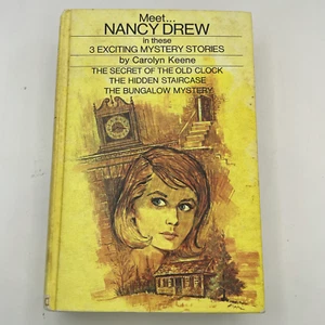 Nancy Drew 3 Exciting Mysteries Stories 1959 1st Edition Hardcover - Bild 1 von 7
