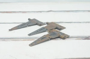 Par de bisagras de correa "T" de colección de 10,25" para puerta de granero, puerta, bisagras rescatadas - Imagen 1 de 13