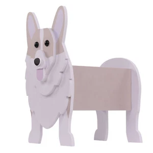 Cute Dog Flower Pot Dog Shaped Planter Pot Animal Shaped Plant Container Hold - Picture 1 of 22