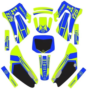 Decals for 2000-2007 YAMAHA TTR 125 TTR125 Graphics Bright Green - Picture 1 of 1