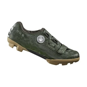 Shimano SH-RX600 Wide Off-Road / Gravel Cycling Shoes RX6 Black / Green New - Picture 1 of 10