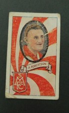 1933 Allen's Footballers Trade Card No 29 Robertson South Melbourne AFL / VFL