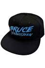 Baseballkappe Bruce Springsteen The River Logo neu offiziell schwarz Druckknopflasche