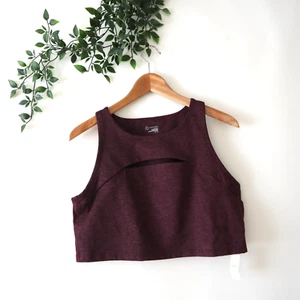 NEW OFFLINE by Aerie The Hugger Recharge Purple Sleeveless Athletic Top Size XL - Picture 1 of 4