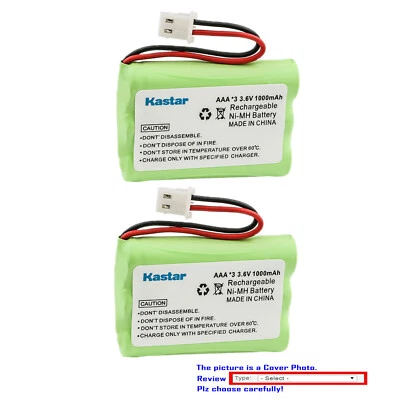 Kastar 3.6V 1000mAh Battery for Casio / Phonemate PMP3850-PLUGIN PMP3860 PMP3875 - Image 1 of 4