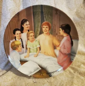 My Favorite Things Sound of Music Plate Bradford Exchange Pre-owned COA Knowles - Imagen 1 de 4
